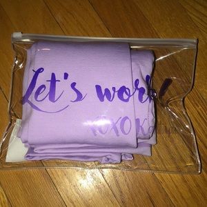 Purple sexy katya Henry leggings